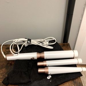 T3 curling wand trio